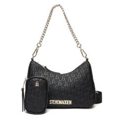 Torebka Steve Madden. Czarne torebki do ręki damskie Steve Madden, bez wzorów, klasyczne, bez dodatków. Za 319.99 zł.