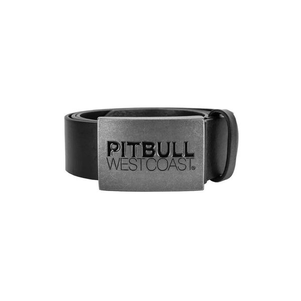 Pasek męski Pitbull skórzany TNT. Czarne paski damskie PITBULL, bez wzorów. Za 99.00 zł.