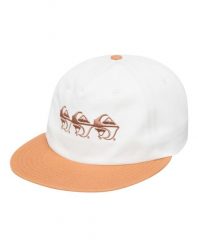Czapka Snapback dla Mężczyzn QS FRASSNASSA Brązowy. Brązowe czapki i kapelusze męskie Quiksilver, bez wzorów, z bawełny. Za 140.15 zł.