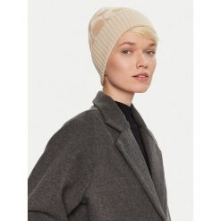 Czapka Coach. Brązowe czapki i kapelusze damskie Coach, na zimę, bez wzorów. Za 279.99 zł.