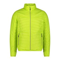 Kurtka puchowa CMP. Żółte kurtki męskie CMP, na zimę, l, bez wzorów, z materiału, eleganckie, z kapturem. Za 372.50 zł.