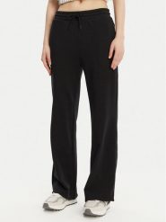 Converse Spodnie dresowe 10028418-A03 Czarny Wide Leg. Czarne spodnie dresowe damskie Converse, m, bez wzorów, z bawełny. Za 159.99 zł.
