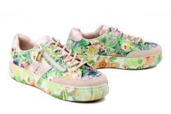 RIEKER M7711-91 multi, półbuty damskie. Półbuty damskie Rieker, bez wzorów, bez obcasa, na platformie, bez zapięcia. Za 419.90 zł.