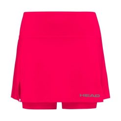 Spódniczka ze spodenkami do tenisa damska CLUB Basic Skort. Czerwone spódnice damskie Head, m, bez wzorów, z dżerseju, sportowe, dopasowane. Za 239.50 zł.