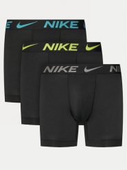 Nike Komplet 3 par bokserek Boxer 0000KE1157 Czarny. Czarne bokserki męskie Nike, m, bez wzorów, z syntetyku. Za 139.99 zł.
