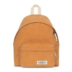 Plecak Eastpak Pak'R. Żółte plecaki damskie Eastpak, bez wzorów, z tkaniny, sportowe. Za 338.50 zł.