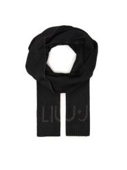 Liu Jo Szalik 2F5019 M0300 Czarny. Czarne rękawiczki damskie Liu Jo, bez wzorów, z materiału. Za 359.99 zł.