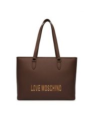 LOVE MOSCHINO Torebka JC4190PP1PKD0300 Brązowy. Brązowe torebki do ręki damskie Love Moschino, bez wzorów, ze skóry, bez dodatków. Za 1,059.00 zł.