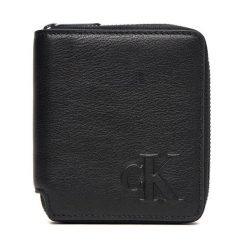 Portfel Calvin Klein. Czarne portfele męskie Calvin Klein, bez wzorów. Za 219.99 zł.
