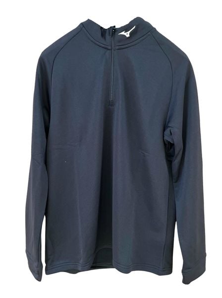 Bluza Mizuno Crested. Czarne bluzy damskie Mizuno, s, bez wzorów, z materiału, bez kaptura. Za 350.00 zł.