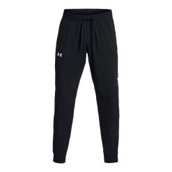 Spodnie dresowe Under Armour Zone Woven. Białe spodnie sportowe męskie Under Armour, l, bez wzorów, z dresówki, na fitness i siłownię. Za 350.95 zł.