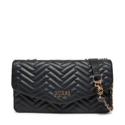 Torebka Guess. Czarne torebki do ręki damskie Guess, z aplikacjami, klasyczne, bez dodatków. Za 339.99 zł.