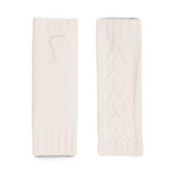 Rękawiczki Damskie Jenny Fairy. Brązowe rękawiczki damskie Jenny Fairy, bez wzorów, z dzianiny. Za 49.99 zł.