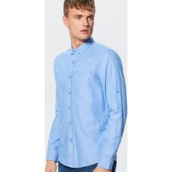 Koszula o regularnym kroju - Niebieski. Koszule męskie marki Cropp. Za 69.99 zł.