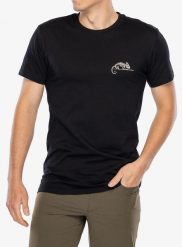 Koszulka bawełniana męska Helikon-Tex Logo T-shirt. Czarne t-shirty męskie HELIKON-TEX, l, bez wzorów, z bawełny, bez kołnierzyka. Za 109.99 zł.