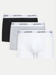 Lacoste Komplet 3 par bokserek 5H5150 Kolorowy. Bokserki męskie Lacoste, m, bez wzorów, z bawełny. Za 159.99 zł.
