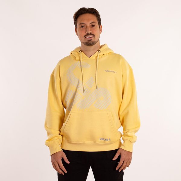 Bluza Vibor-A Seoanei Amarillo. Żółte bluzy męskie VIBORA, m, bez wzorów, z bawełny, z kapturem, do jazdy konnej. Za 243.99 zł.