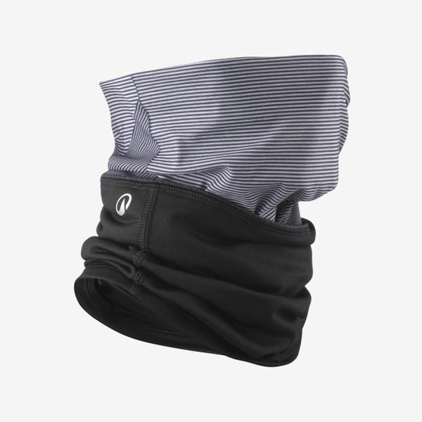 Komin narciarski dla dorosłych Wedze Hug 900. Czarne szaliki i chusty damskie WED'ZE, na zimę, bez wzorów, z dżerseju, sportowe. Za 49.99 zł.