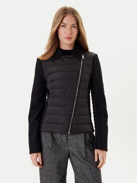 BOSS Kurtka przejściowa Poshua 50555564 Czarny Slim Fit. Czarne kurtki damskie Boss, bez wzorów, z syntetyku, bez kaptura. Za 1,399.00 zł.