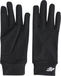 4f Rękawiczki 4F U153 czarne 4FWMM00AGLOU153 20S L. Czarne rękawiczki dziecięce 4f, bez wzorów. Za 48.54 zł.