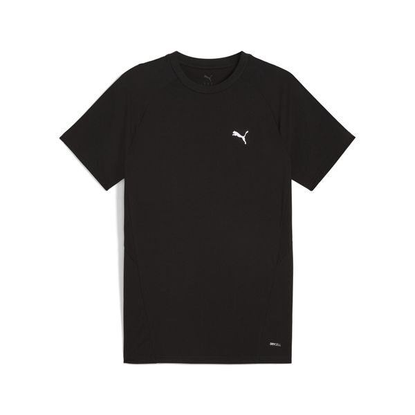 Męska koszulka EVOSTRIPE PUMA Black. Czarne buty sportowe męskie Puma, bez zapięcia, na fitness i siłownię. Za 85.99 zł.