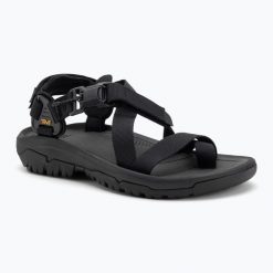 Sandały damskie Teva Hurricane Terra Dactyl. Czarne trekkingi damskie Teva, trekkingowe. Za 309.99 zł.