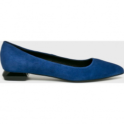 Gino Rossi - Baleriny. Niebieskie baleriny damskie Gino Rossi, z materiału. W wyprzedaży za 239.90 zł.