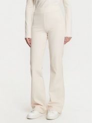 Guess Spodnie dzianinowe V5RB06 KCLH0 Écru Regular Fit. Spodnie materiałowe damskie Guess, xl, z aplikacjami, z dzianiny. Za 179.99 zł.