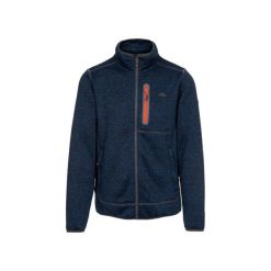 Trespass Bingham - Polar męski At300 Navy Marl. Niebieskie bluzy męskie Trespass, m, bez wzorów, z dzianiny, bez kaptura. Za 275.99 zł.