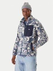 Quiksilver Polar Clean Coast EQYPF03066 Niebieski Regular Fit. Niebieskie bluzy męskie Quiksilver, l, bez wzorów, z polaru, bez kaptura. Za 419.99 zł.