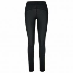 Damskie legginsy do biegania Kilpi KARANG-W. Czarne legginsy sportowe damskie Kilpi, l, bez wzorów, do biegania. Za 203.99 zł.
