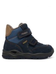 Primigi Śniegowce GORE-TEX 8863700 S Granatowy. Niebieskie buty zimowe chłopięce Primigi, bez wzorów, z gore-texu, bez zapięcia. Za 349.99 zł.