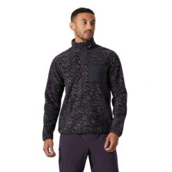 Bluza dresowa z nadrukiem Helly Hansen Maridalen. Fioletowe bluzy męskie Helly Hansen, bez wzorów, z dresówki, bez kaptura. Za 426.50 zł.