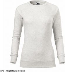 MALFINI Merger 416 - ADLER - Bluza damska, 280 g/m, 65% poliester, 35% bawełna - migdałowy melanż L. Bluzy damskie Malfini, l, bez wzorów, z bawełny, bez kaptura. Za 80.99 zł.