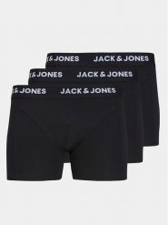 Jack & Jones Komplet bokserek Anthony 12171944 Czarny. Czarne bokserki męskie Jack & Jones, m, bez wzorów, z bawełny. Za 119.99 zł.