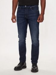 G-Star Raw Jeansy Revend FWD D20071-C051 Granatowy Skinny Fit. Niebieskie jeansy męskie G-Star Raw, retro. Za 359.99 zł.