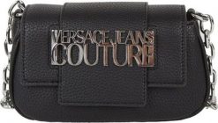 Versace Jeans Torebka na ramię marki Versace Jeans model 75VA4BB2_ZS413 kolor Czarny. Torebki damski. Sezon: Cały rok NoSize. Czarne torby na ramię damskie Versace Jeans, bez wzorów, z jeansu, bez dodatków. Za 657.44 zł.