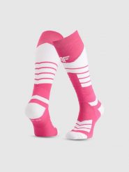 4F Skarpety narciarskie damskie - różowe 35-38. Czerwone skarpety damskie 4f, bez wzorów. Za 79.99 zł.