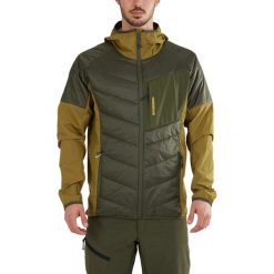Kurtka softshell męska Fundango Gaara Hybrid. Zielone kurtki sportowe męskie Fundango, m, bez wzorów, z elastanu, trekkingowe. Za 459.90 zł.