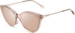 Jimmy Choo Damskie okulary przeciwsłoneczne JIMMY CHOO WOMEN VICFSKFWMNUDE (Szkło/Zausznik/Mostek) 64/14/145 mm) NoSize. Okulary przeciwsłoneczne damskie Jimmy Choo. Za 464.64 zł.