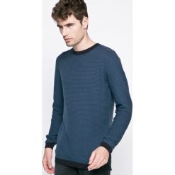 Tokyo Laundry - Sweter. Szare swetry przez głowę męskie Tokyo Laundry, z bawełny, z okrągłym kołnierzem. W wyprzedaży za 39.90 zł.