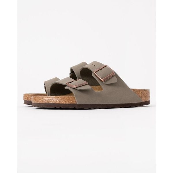 Klapki turystyczne uniseks Birkenstock Arizona 211. Szare klapki męskie Birkenstock, z materiału. Za 569.00 zł.