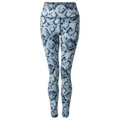Legginsy Damskie Nadruk Węża Influential II. Niebieskie legginsy sportowe damskie Dare 2b, bez wzorów, trekkingowe. Za 72.99 zł.