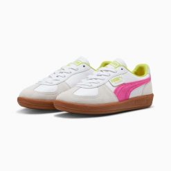 Buty sportowe damskie Puma PALERMO LTH 39646425. Obuwie sportowe damskie Puma, bez wzorów, z materiału, do piłki nożnej. Za 252.80 zł.