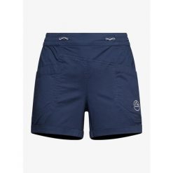 Spodenki wspinaczkowe damskie La Sportiva Tundra Shorts. Niebieskie szorty sportowe damskie La Sportiva, m, bez wzorów, sportowe, wspinaczkowe. Za 261.99 zł.