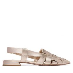 Baleriny HÖGL. Żółte baleriny damskie HÖGL, bez wzorów, bez obcasa. Za 839.99 zł.