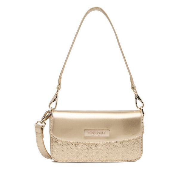 Torebka Nine West. Żółte torebki do ręki damskie Nine West, bez wzorów, klasyczne, bez dodatków. Za 169.99 zł.