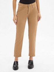 MAC Spodnie - Chino Kobiety Lyocell beżowy jednolity, 38. Brązowe spodnie materiałowe damskie MAC, s, bez wzorów, z lyocellu. Za 499.95 zł.
