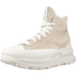 Buty CONVERSE RUN STAR LEGACY CX PLATFORM CANVAS & SUEDE Beżowy. Brązowe trampki męskie Converse, bez wzorów, z tkaniny, retro, bez zapięcia. Za 298.99 zł.