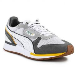 Buty do chodzenia męskie Puma Space Lab Legends. Szare buty sportowe męskie Puma, z materiału, bez zapięcia, trekkingowe. Za 439.99 zł.